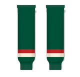 Athletic Knit (AK) HS630 2016 Minnesota Wild Stadium Series Dark Green Ice Hockey Socks - PSH Sports