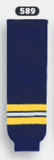 Modelline 2011 University of Michigan Wolverines Navy Knit Ice Hockey Socks