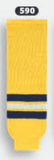 Athletic Knit (AK) HS630-590 2011 University of Michigan Wolverines Maize Knit Ice Hockey Socks