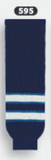 Athletic Knit (AK) HS630-595 Manitoba Moose Navy Knit Ice Hockey Socks