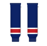 Athletic Knit (AK) HS630 Columbus Blue Jackets Navy Ice Hockey Socks - PSH Sports