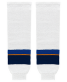 Modelline 2007-2013 St. Louis Blues Away White Knit Ice Hockey Socks