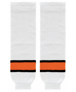 Athletic Knit (AK) HS630-859 Princeton Tigers White Knit Ice Hockey Socks