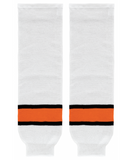 Athletic Knit (AK) HS630-859 Princeton Tigers White Knit Ice Hockey Socks