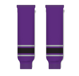 Athletic Knit (AK) HS630 Los Angeles Kings Third Purple Ice Hockey Socks - PSH Sports