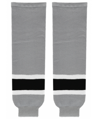 Athletic Knit (AK) HS630-954 Los Angeles Kings Stadium Series Grey Knit Ice Hockey Socks - CLOSEOUT