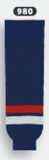 Athletic Knit (AK) HS630-980 2005 Team USA Navy Knit Ice Hockey Socks