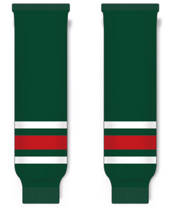Modelline Halifax Mooseheads Third Dark Green Knit Ice Hockey Socks