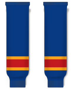 Modelline Jokerit A Away Royal Blue Knit Ice Hockey Socks