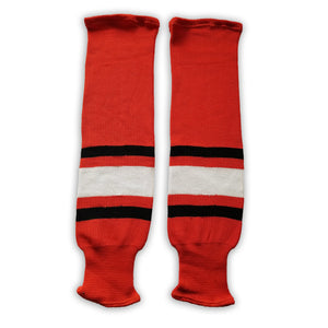 Modelline 1984-2009 Philadelphia Flyers Home Orange Knit Ice Hockey Socks