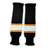 K1 Sportswear Boston Bruins Black Knit Ice Hockey Socks