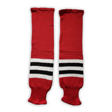 K1 Sportswear Chicago Blackhawks Red Knit Ice Hockey Socks