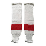 K1 Sportswear Detroit Red Wings White Knit Ice Hockey Socks