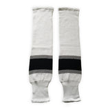 K1 Sportswear Los Angeles Kings S714 White Knit Ice Hockey Socks
