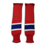 K1 Sportswear Montreal Canadiens Red Knit Ice Hockey Socks