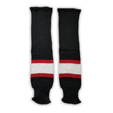 K1 Sportswear Ottawa Senators Black Knit Ice Hockey Socks