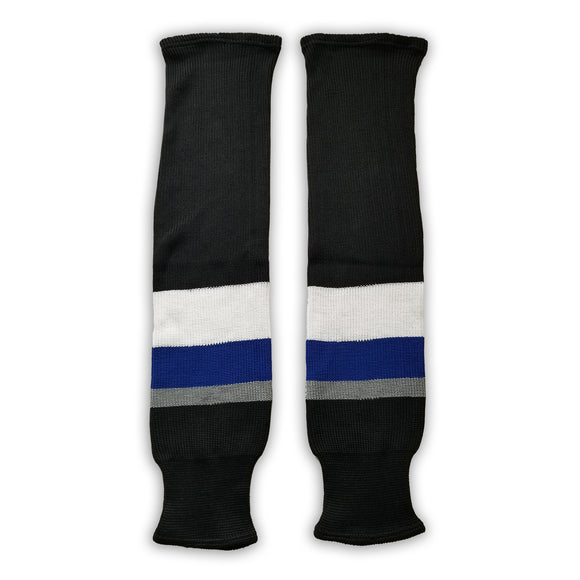 K1 Sportswear Tampa Bay Lightning Black Knit Ice Hockey Socks
