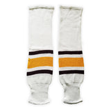 K1 Sportswear University of Minnesota Golden Gophers S734 White Knit Ice Hockey Socks