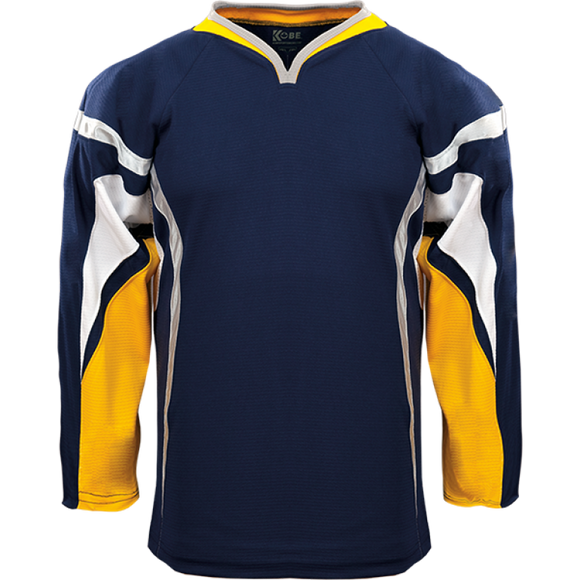 Kobe Sportswear K3G02A Buffalo Sabres Away Navy Pro Series Hockey Jersey