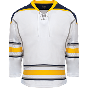 Kobe Sportswear K3G02W Buffalo Sabres White Pro Series Hockey Jersey