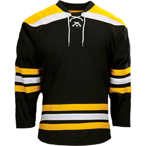 Kobe Sportswear K3G04A Boston Bruins Away Black Pro Series Hockey Jersey