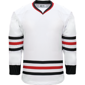 Kobe Sportswear K3G06H Chicago Blackhawks Home White Pro Series Hockey Jersey