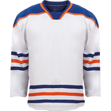 Kobe Sportswear K3G11H Edmonton Oilers Home White Pro Series Hockey Jersey