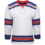 Kobe Sportswear K3G18H New York Rangers Home White Pro Series Hockey Jersey