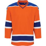 Kobe Sportswear K3G97R Edmonton Oilers Third Orange Pro Series Hockey Jersey