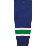 Kobe Sportswear K3GS54A Pro Series Vancouver Canucks Away Mesh Ice Hockey Socks