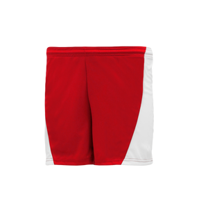 Athletic Knit (AK) LS605L-208 Red/White Ladies Field Lacrosse Shorts