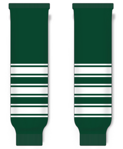 Modelline London Knights Third Dark Green Knit Ice Hockey Socks