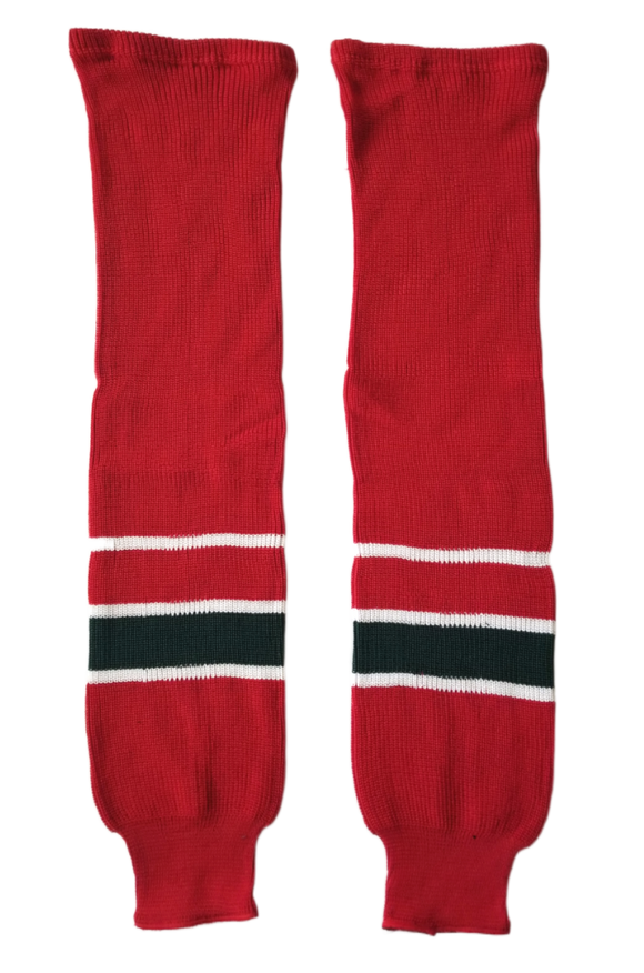 NHL New Jersey Devils Men's Team Quarter Socks, Large
