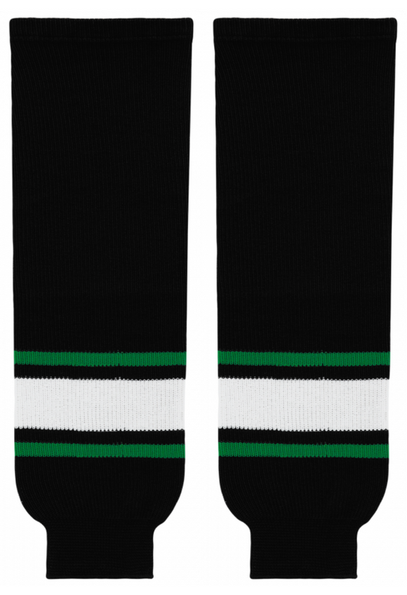 Modelline 1991-93 Minnesota North Stars Away Black Knit Ice Hockey Socks