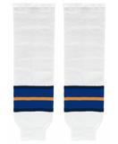 Modelline 1990s St. Louis Blues Away White Knit Ice Hockey Socks