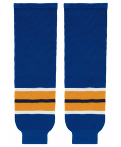 Modelline 1990s St. Louis Blues Home Royal Blue Knit Ice Hockey Socks