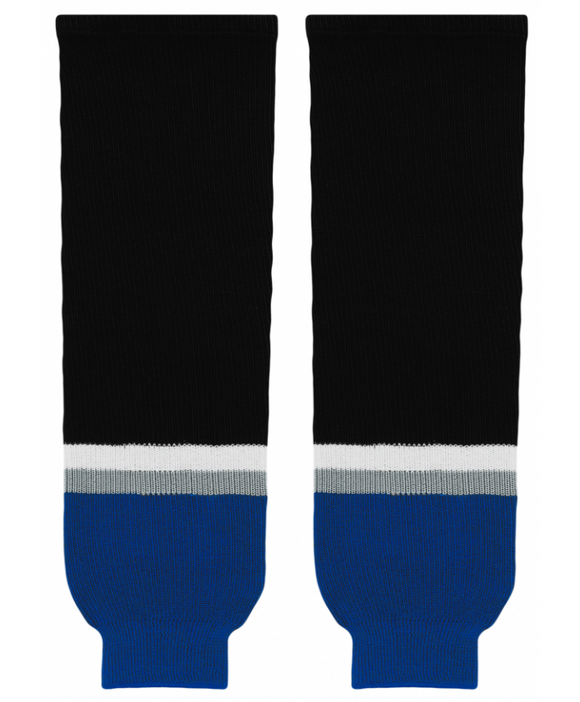 Athletic Knit (AK) HS630-838 2009 Tampa Bay Lightning Third Royal Blue Knit Ice Hockey Socks