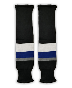 Modelline 1993-2007 Tampa Bay Lightning Home Black Knit Ice Hockey Socks