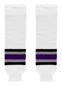 Modelline Lewiston Maineiacs Home White Knit Ice Hockey Socks