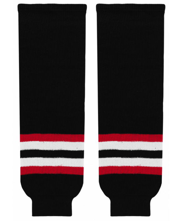 Modelline 2000-11 Ottawa Senators Third Black Knit Ice Hockey Socks
