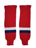Modelline World Cup of Hockey Team Russia Home Red Knit Ice Hockey Socks