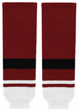 Athletic Knit (AK) HS630-582 2015 Arizona Coyotes AV Red Knit Ice Hockey Socks