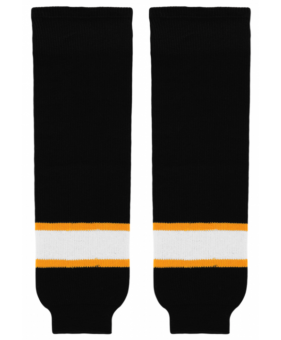 Modelline Boston Bruins Alternate Black Knit Ice Hockey Socks
