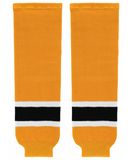 Athletic Knit (AK) HS630-298 Boston Bruins Gold Knit Ice Hockey Socks