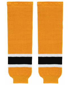Modelline Boston Bruins Home Gold Knit Ice Hockey Socks