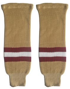 Modelline Boston College Eagles Alternate Vegas Gold Knit Ice Hockey Socks