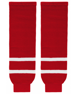 Modelline 2013-2018 Carolina Hurricanes Home Red Knit Ice Hockey Socks