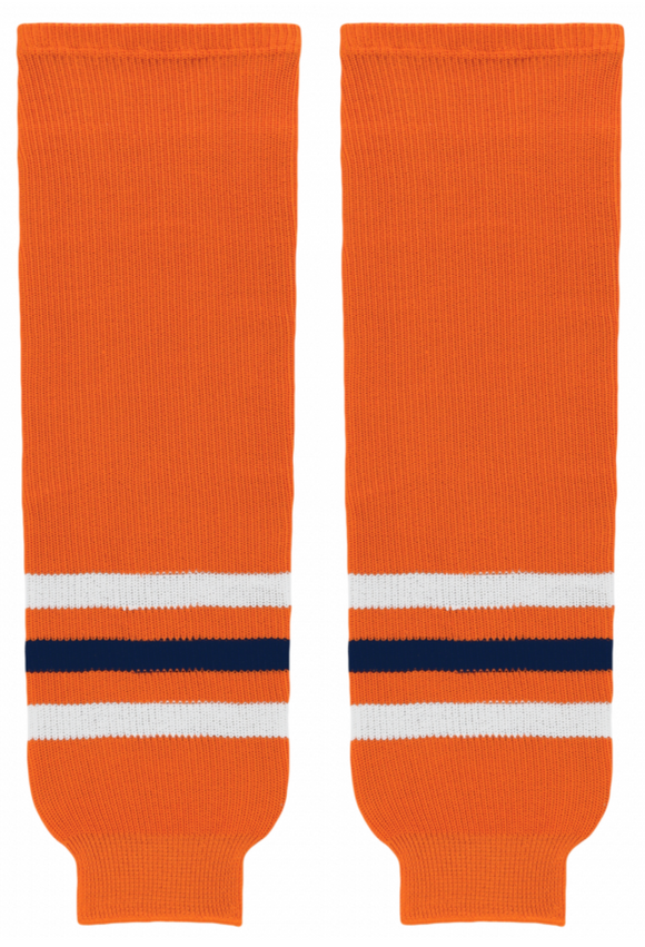 Modelline Bakersfield Condors Orange Knit Ice Hockey Socks