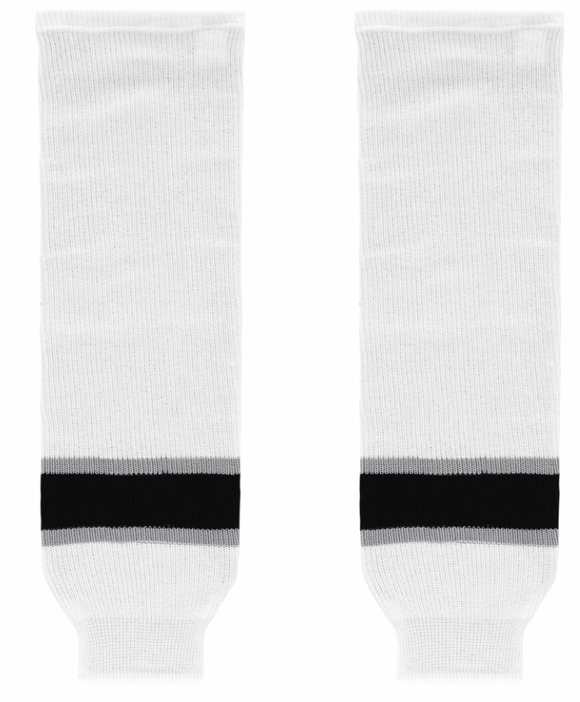 Modelline Ontario Reign White Knit Ice Hockey Socks