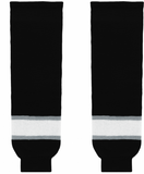 Modelline 1980s Los Angeles Kings Away Black Knit Ice Hockey Socks